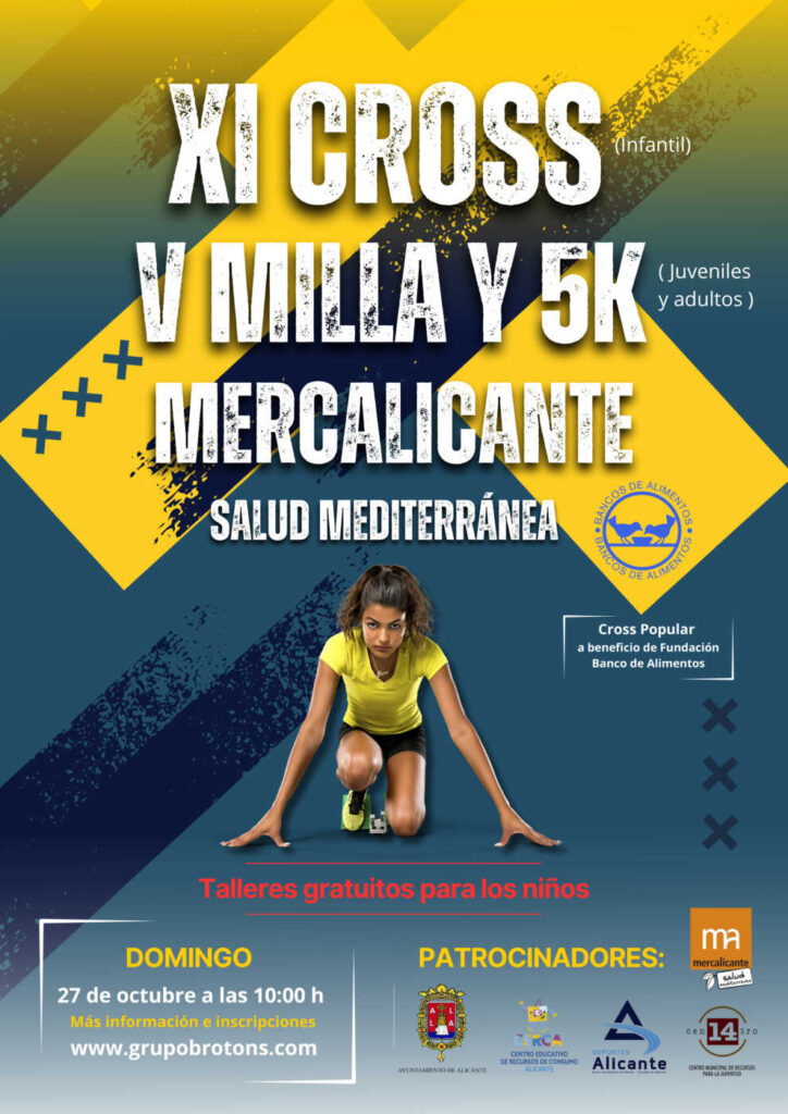 cartel de la carrera